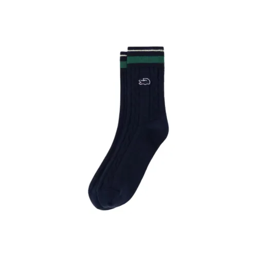LACOSTE 1 шт Морской синий Женские MID Носки до икры