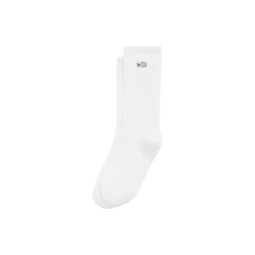LACOSTE 1 шт Белые Женские Носки MID до икры