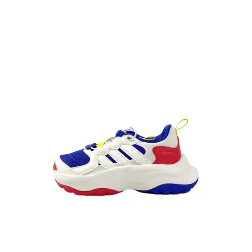 Adidas Maxxwavy Аbrasion Resistant Низкий Топ KIDS Lifestyle Shoes Белый Детский