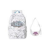 Белая + Белая сумка-слинг