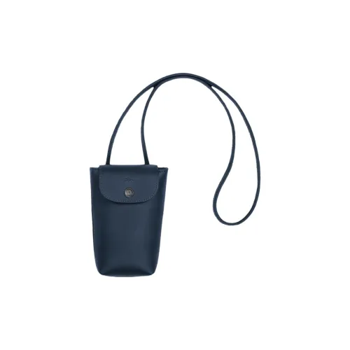 LONGCHAMP Le Pliage Xtra Коровья кожа Одно плечо Через плечо Чехол для телефона Женские Синий
