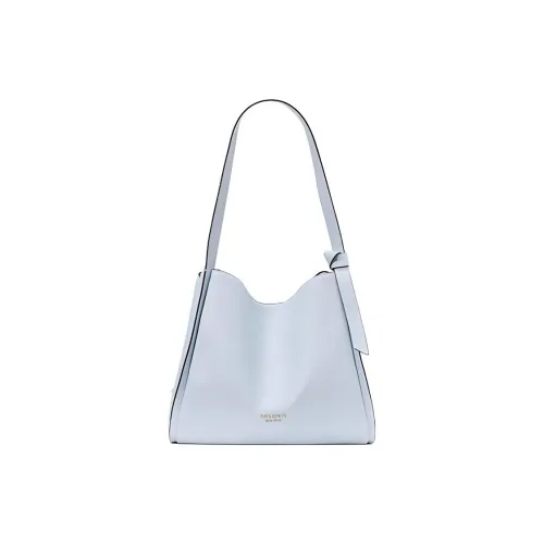 Kate Spade Knott Коровья кожа Сумка через плечо Большая Женская Аква Синий