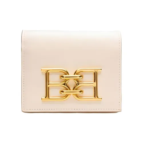 BALLY Кожа Мини Клатч Сумка Женская Костяной Белый