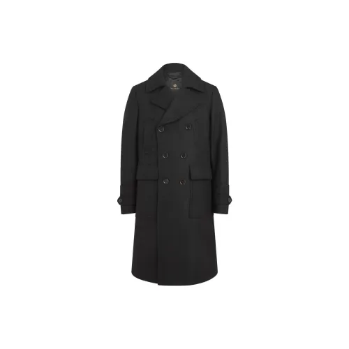 Belstaff Черное Мужское Пальто