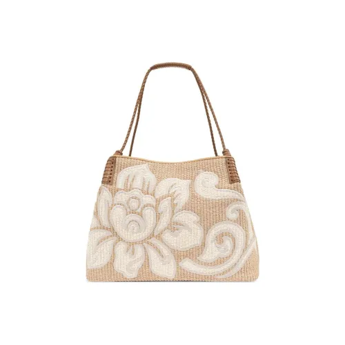 ETRO Нейлон Тоут Сумка Сумка для покупок Сумка Сумка через плечо Женская Бежевая