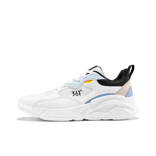 361° Slip Устойчивый к истиранию и царапинам с низким верхом кэжуал мужской белый и синий