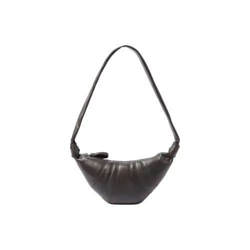 Lemaire Croissant Series Кожа Круассан Сумка Плечевая Сумка Маленькая Женская Коричневая