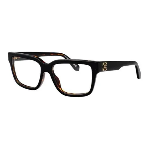 OFF Белый Ацетат Квадратные Оправы для Очков Унисекс Черный