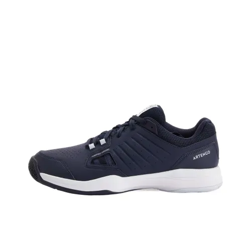 DECATHLON Амортизация Низкий Топ Теннисные Кроссовки Мужские Синие Черные