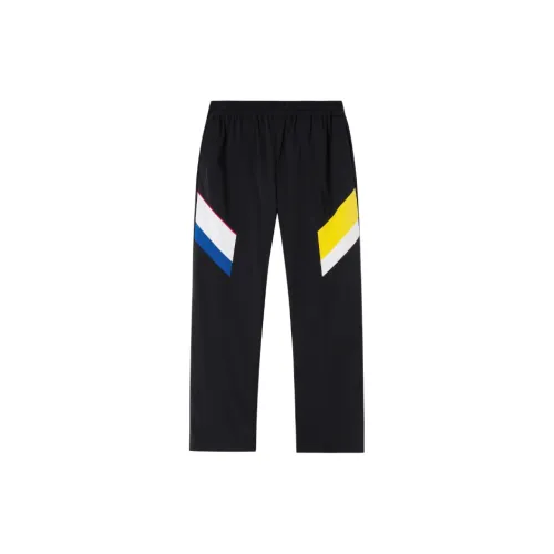 Le coq sportif Вязаные тренировочные брюки мужские ослепительный черный