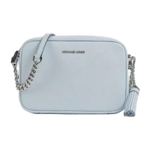 MICHAEL KORS Сумка через плечо из кожи женская светло-синяя