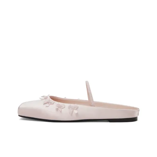 CHARLES KEITH Композитная подошва Домашние тапочки Женские Светло-красный