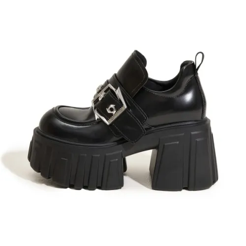 Milan Love Song Лоферы 9CM Женские Черные