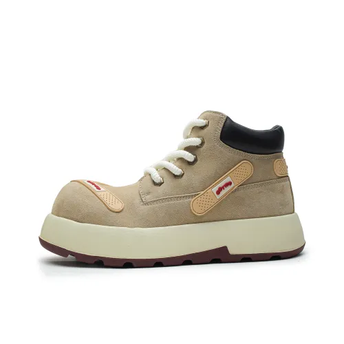 MOXU Martin Boots Khaki Unisex