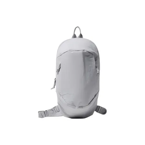 UNIQLO Нейлон Sling Bag Unisex Light Gray