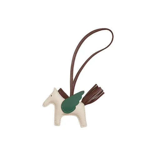 HERMES Овечья кожа Телячья кожа Подвески Женские Белые