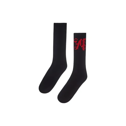 PALM ANGELS 1 шт Черный Унисекс MID Носки до икры
