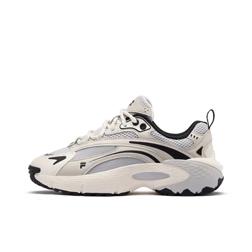 FILA FUSION Кольцо Устойчивый к истиранию Низкий Топ Повседневная обувь Женская Антарктический серый