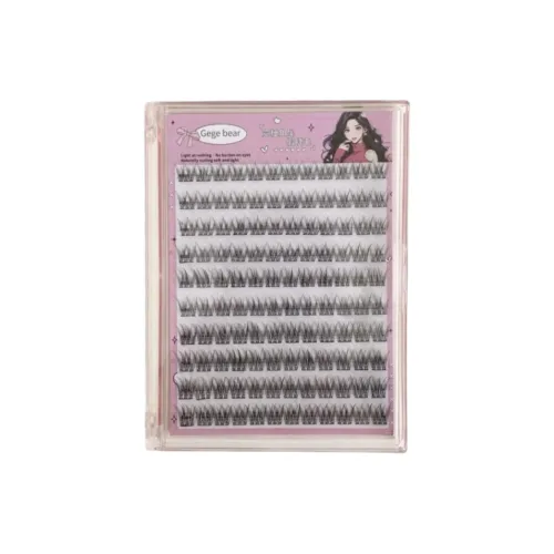 Gege Bear Клей Бесплатно Широкий Барная стойка Рыбка Ласточкин хвост Накладные ресницы Натуральный Увеличивающий Стиль