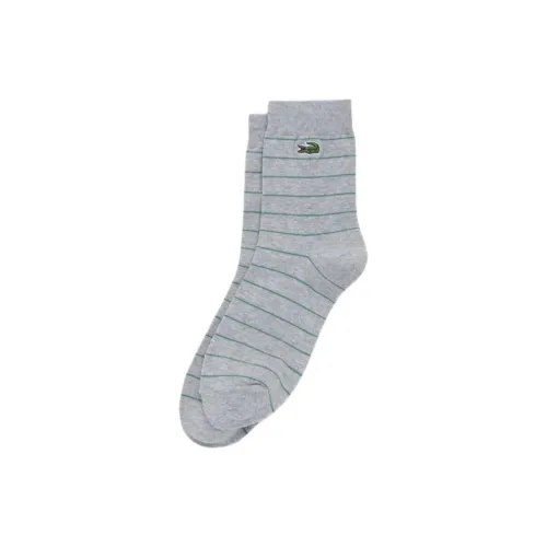 LACOSTE Collaboration 1 Pack Gray Men's MID Shin Носки