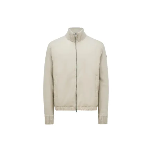 Moncler Down Jacket Men's Light Beige