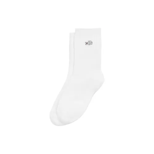 LACOSTE 1 шт Белый Женские Носки MID до икры