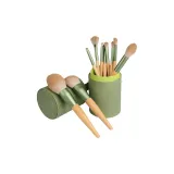 10 шт Зеленый Лотос + Ведрообразная Щетка