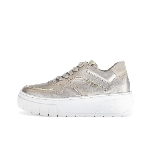 Gabor Модный Slip-Resistant Низкие Кроссовки для Скейтбординга Унисекс Золотые