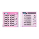 Маргаритка Клей-Бесплатно Накладные ресницы + Широкий Основа Рыбка Ласточкин хвост Клей-Бесплатно Накладные ресницы