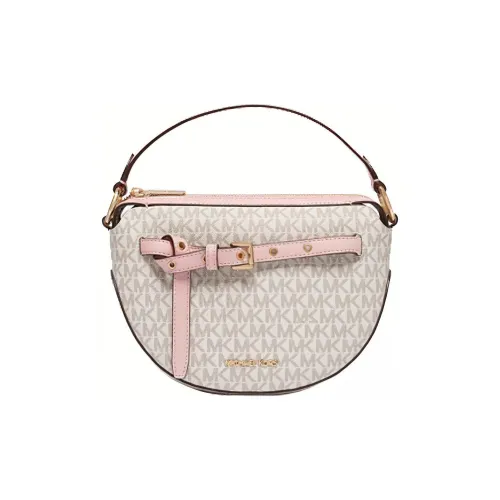 MICHAEL KORS Эмилия Кожа Сумка Сумка через плечо Сумка через плечо Женская Розовая Ваниль Белая Многоцветная