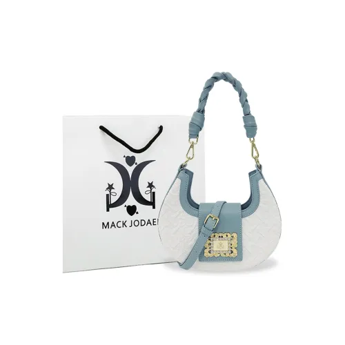 MACK JODAER Microfiber Synthetic Leather Crossbody Bag Shoulder Bag Regular Women's Light Blue