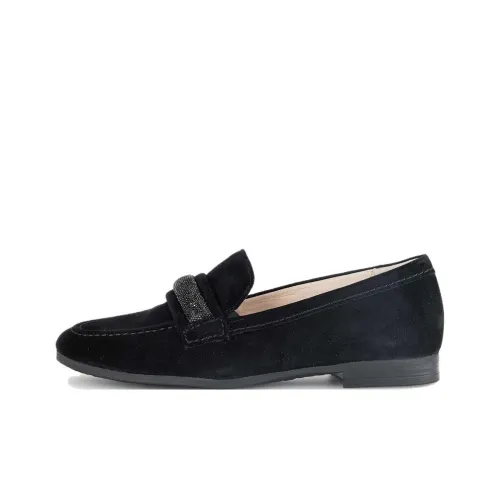 Gabor Comfort Лоферы 2 см Женские Черные