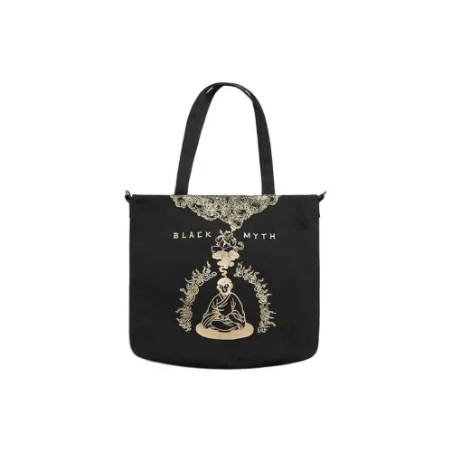 Miniso x Black Myth Wukong Seated Обезьяна Холщовая Сумка Мерч по IP