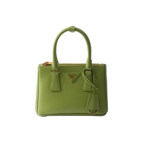PRADA Galleria Killer Bag Кожа Одно плечо Сумка Мини Женская Травяной зеленый