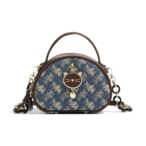 CLEVER KETCH ПУ (полиуретан) Сумка Женская Синяя