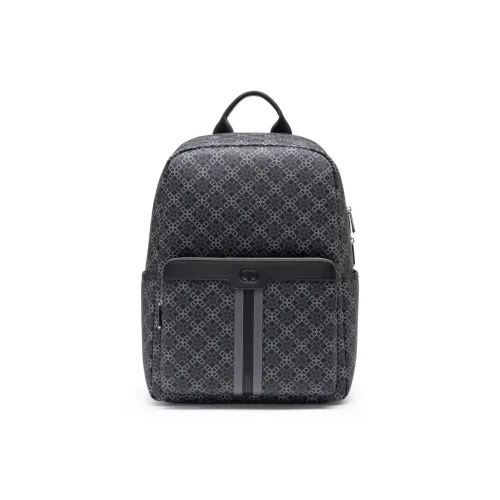 CHRISDIEN DENY Синтетическая кожа текстиль Mosaic рюкзак стандартный мужской черный