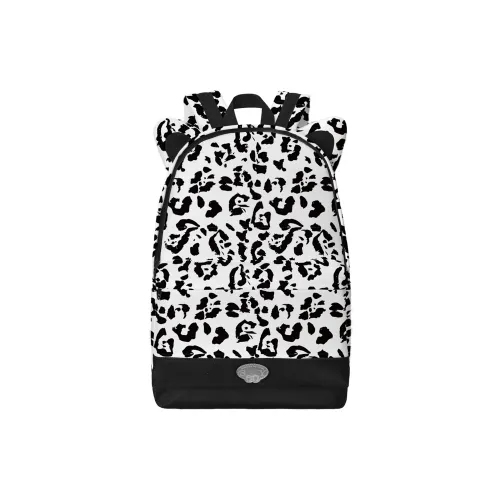 SOOY Полиэстер Рюкзак Стандартный Унисекс Черный Белый