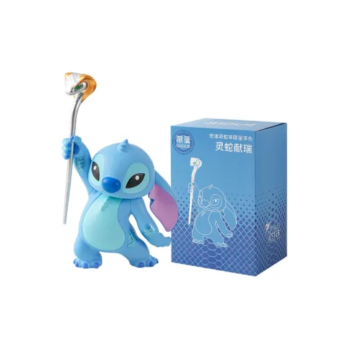 M G SHOP Disney Stitch Snake Year Collection Staff Лило и Стич Angie Чиби-фигурки