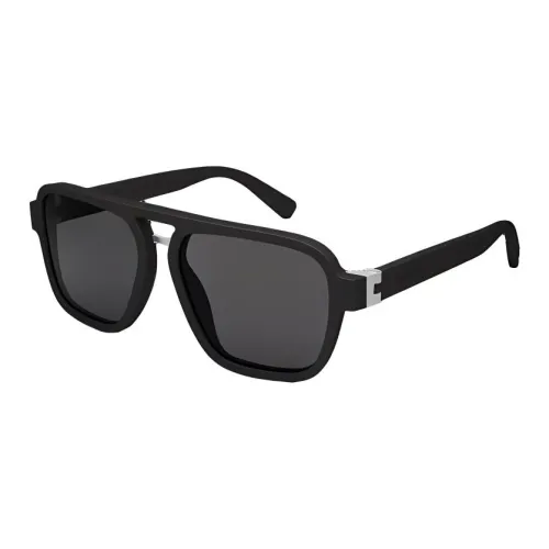 BVLGARI Ацетат Aviator Солнцезащитные очки Унисекс Черный