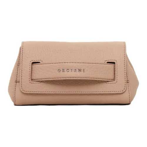 ORCIANI Телячья кожа Одно плечо Через плечо Клатч Женский Коричневый