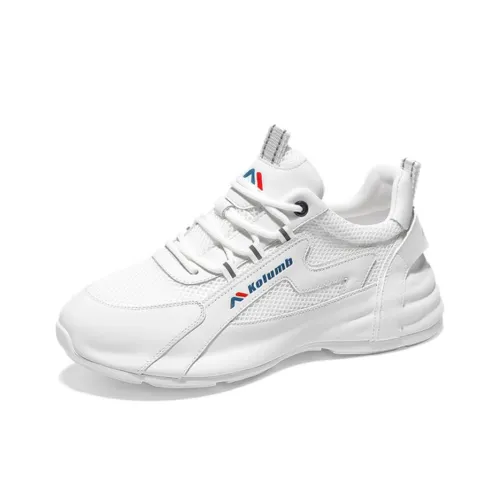 KOLUMB Юбка Резистентная Легкая Увеличивающая Высоту Низкий Топ Повседневный Мужской Белый