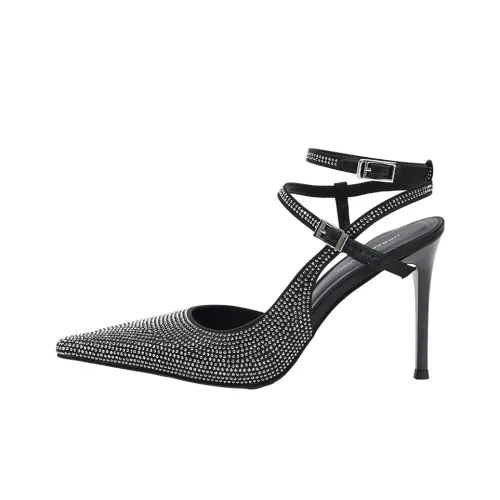 URBAN REVIVO Quiet Luxury Collection Высокие каблуки Черный Женские