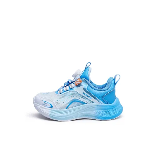 Warrior Детские беговые кроссовки Low Топ Белый Синий Kids