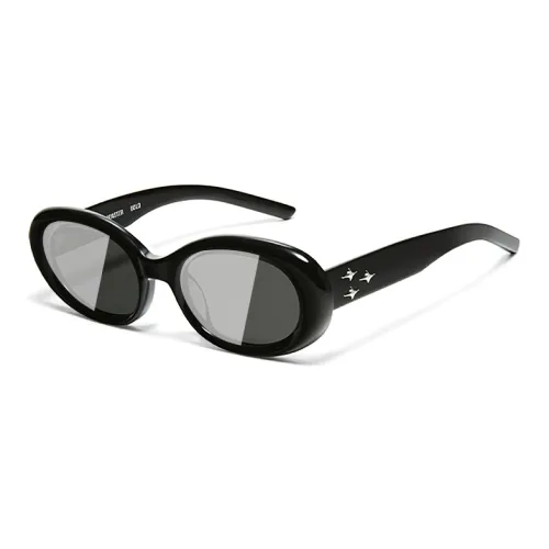 VEGOOS OVAL SUNGLASSES Унисекс Черный