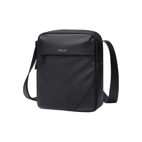 POLO Ткань Сумка через плечо Мужская Черная Серая