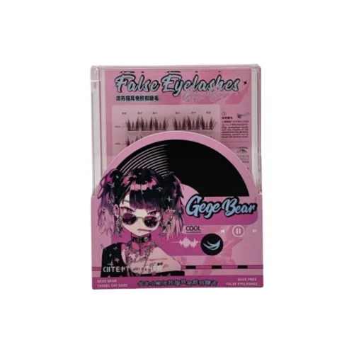 Gege Bear Бахрома Кошка Ухо Искусственные ресницы Укрепляющий стиль