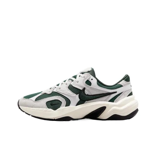 Nike AL8 Устойчивые к истиранию Низкие Кроссовки с Толстой Подошвой Женские Пихта Зеленый