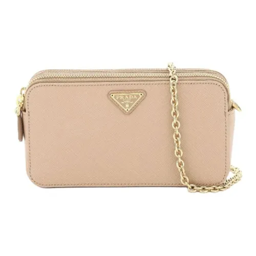 PRADA Золотая Сумка через плечо Женская