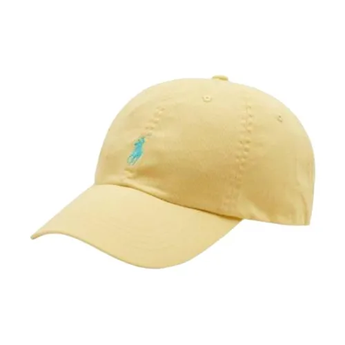 Polo Ralph Lauren Хлопковые кепки женские желтые