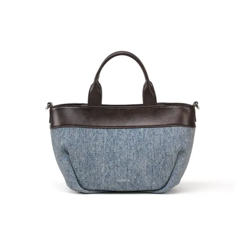 LA FESTIN Коровья кожа Сумка через плечо Средняя Женская Джинсовый синий Кремовый абрикос